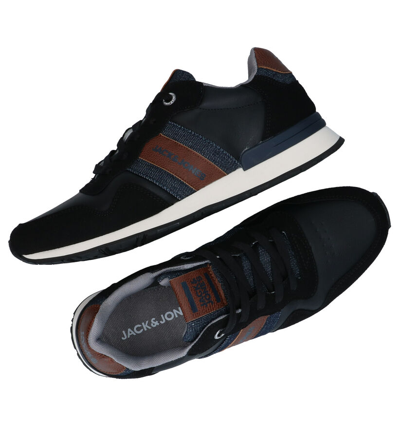 Jack & Jones Stellar Baskets en Bleu en simili cuir (286413)