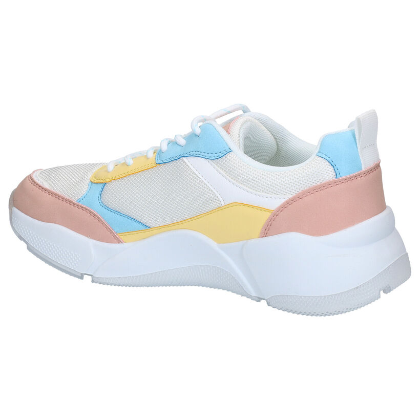 Dazzle Blauwe Sneakers in kunstleer (276490)