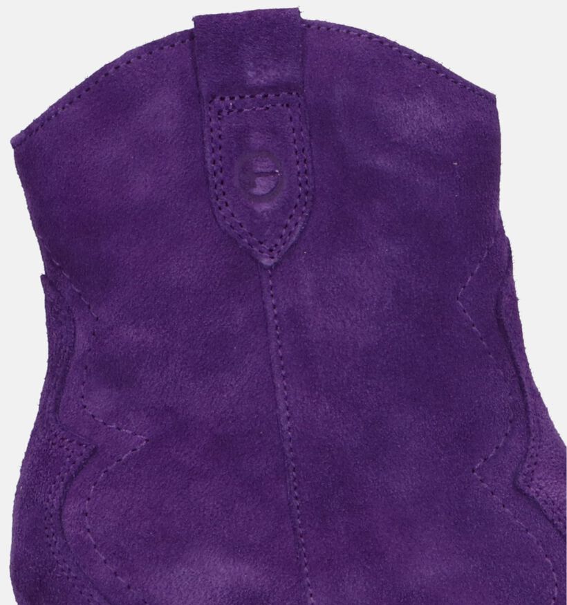 Tamaris Santiags en Violet foncé pour femmes (333103)