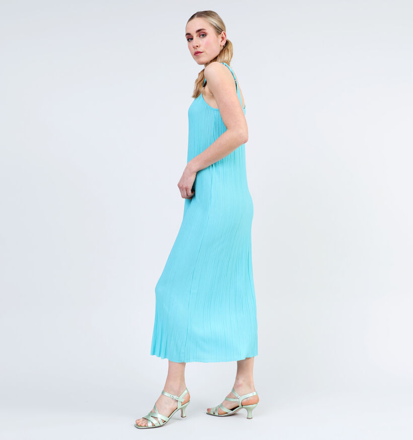 Vila Plisa Strap Blauwe Jurk voor dames (333802)