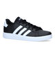 adidas Grand Court 2.0 Zwarte Sneakers in kunstleer (324110)
