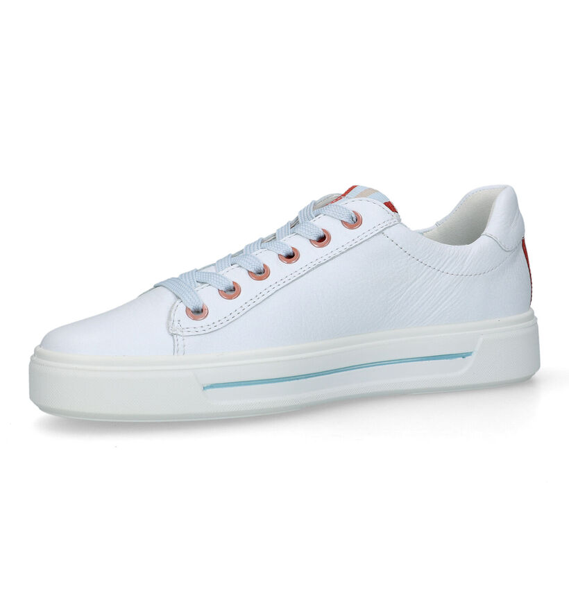 Ara Courtyard 2.0 Baskets en Blanc pour femmes (320128) - pour semelles orthopédiques