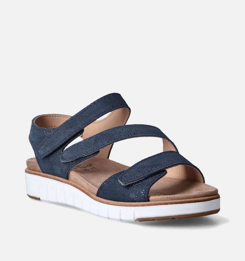 Solemade Romi Blauwe Sandalen voor steunzolen voor dames (355727) - geschikt voor steunzolen