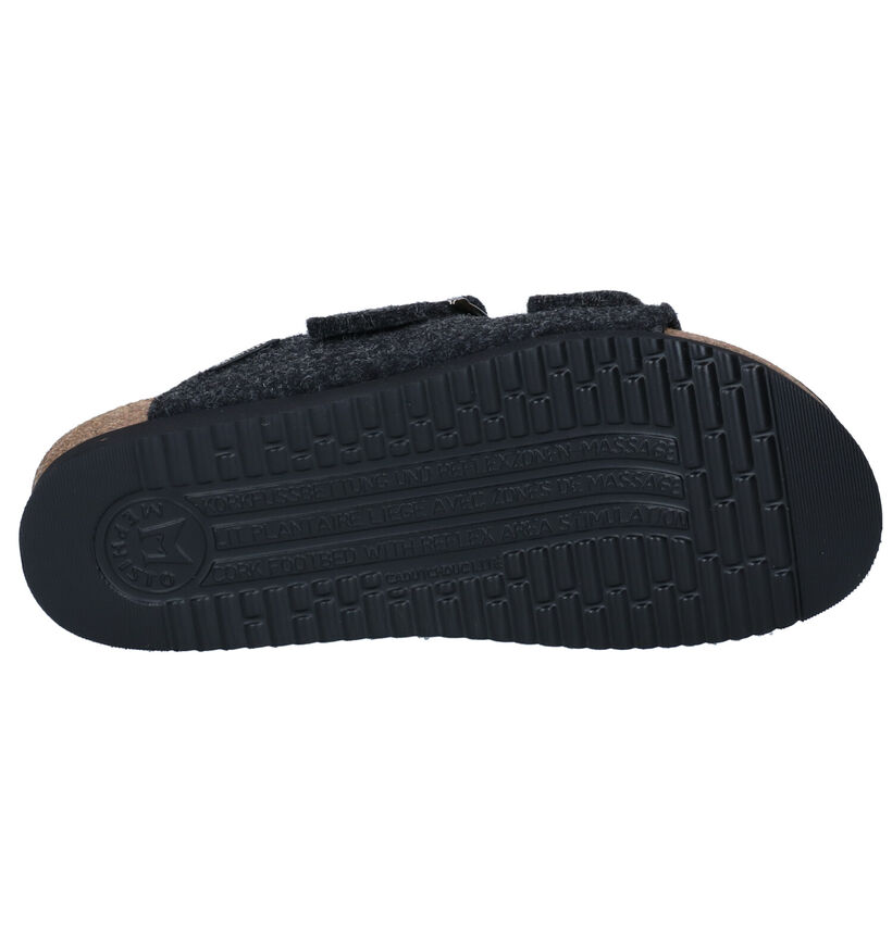 Mephisto Hester Nu-pieds en Brun en textile (298117)