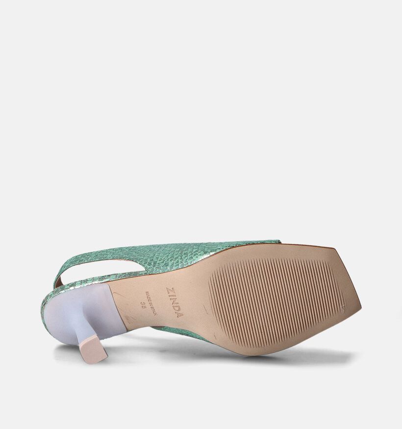 Zinda Sandalen met Hak Turquoise voor dames (357662)