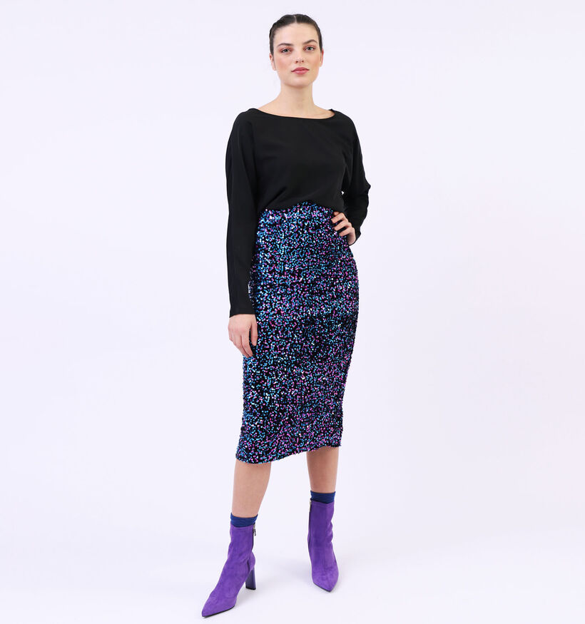 Pieces Kam Zwarte Midirok (318270)