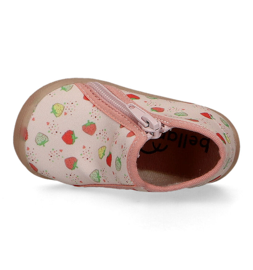 Bellamy Giula Pantoufles pour bébé en Rose pour filles (325272)