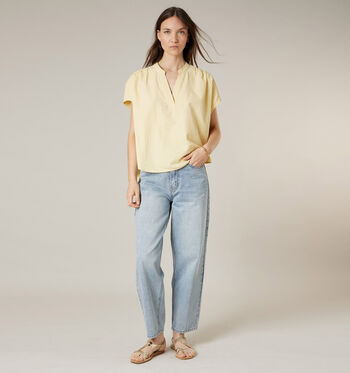 Deeluxe Original Blouses Geel