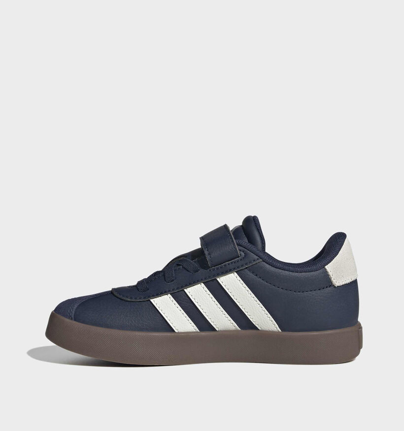 adidas VL Court 3.0 Donkerblauwe Sneakers voor meisjes, jongens (375495)