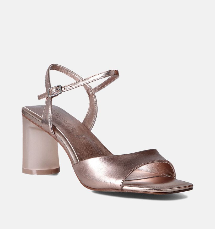 Tamaris Sandales avec talon en Or rose pour femmes (354387)