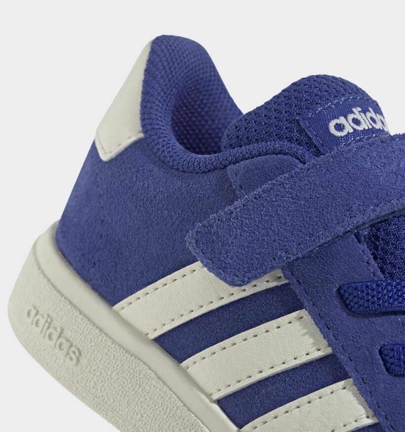 adidas Grand Court 00s Blauwe Sneakers voor jongens, meisjes (359659) - geschikt voor steunzolen