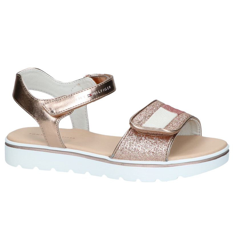 Metallic Roze Sandalen Tommy Hilfiger in kunstleer (245080)