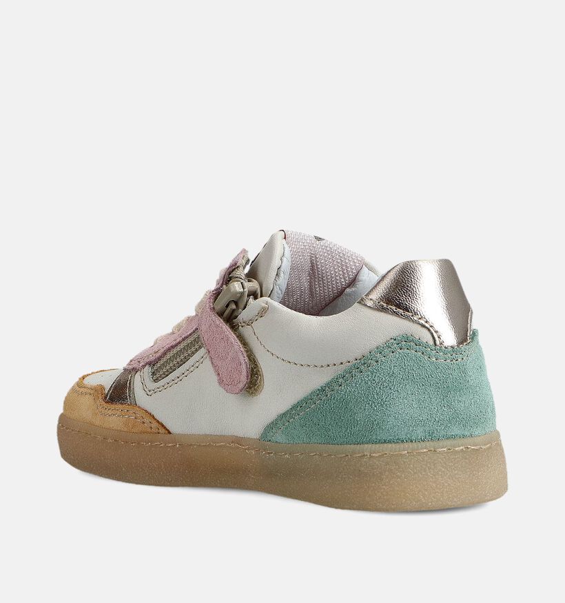 FR by Romagnoli Lichtbeige Sneakers voor meisjes (372136) - geschikt voor steunzolen