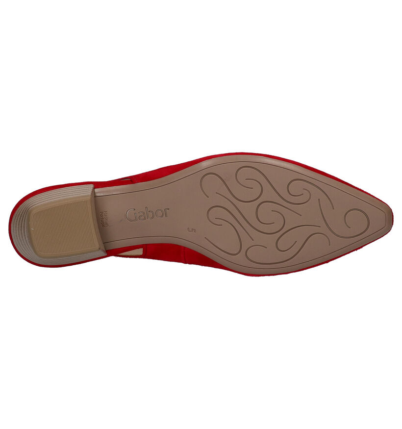 Gabor Blauwe Pumps in daim (271702)