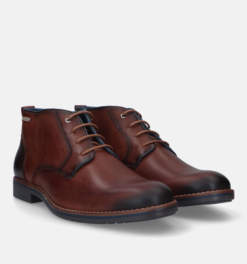 Pikolinos Leon Bottines en Cognac pour hommes (329637)