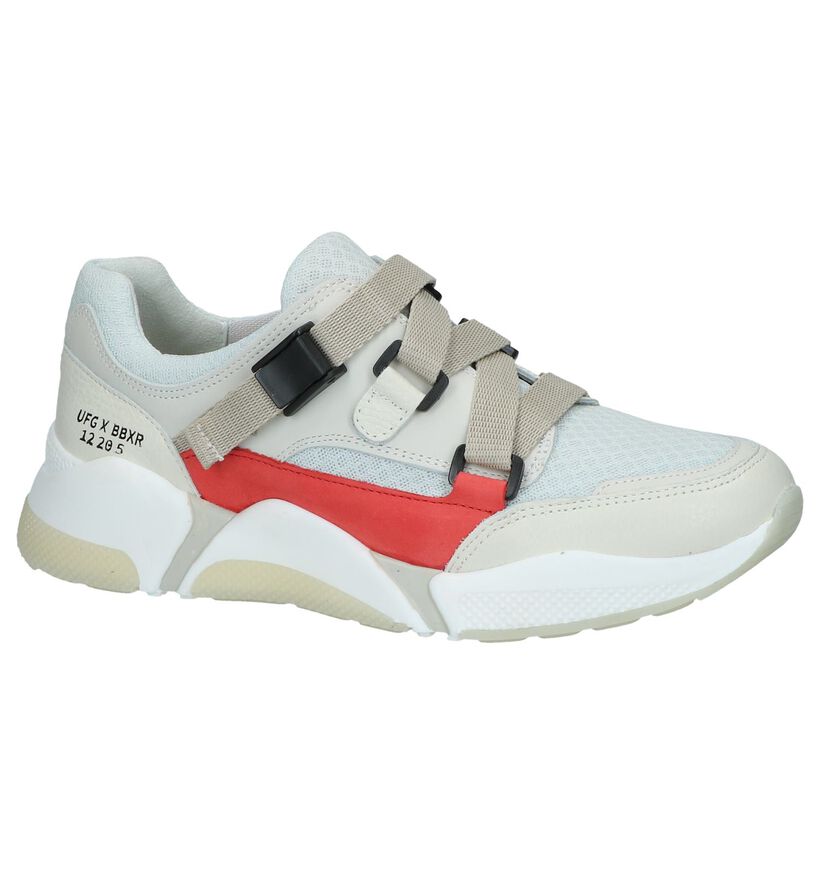 Ecru Lage Schoenen Bullboxer in stof (248691)