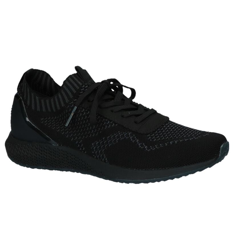 Tamaris Baskets slip-on en Noir en textile (222146)