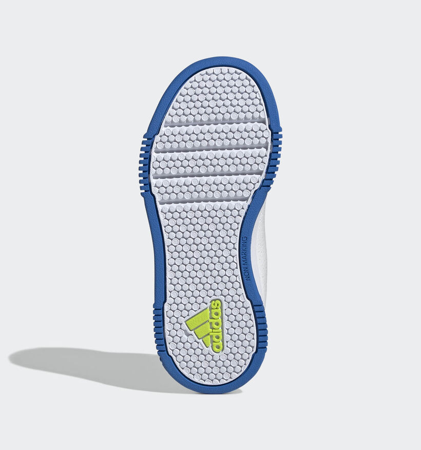 adidas Tensaur Sport 2.0 CF K Baskets basses en Blanc pour garçons, filles (357084) - pour semelles orthopédiques