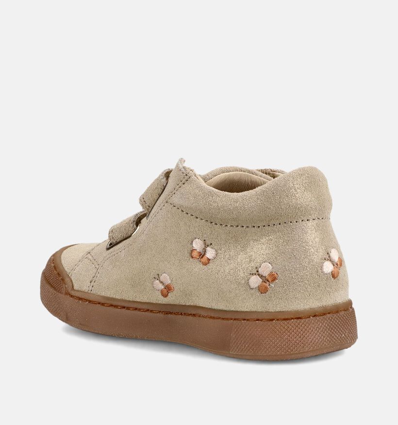 Falcotto Snopes Butterfly Baskets montantes en Beige pour filles (380201)