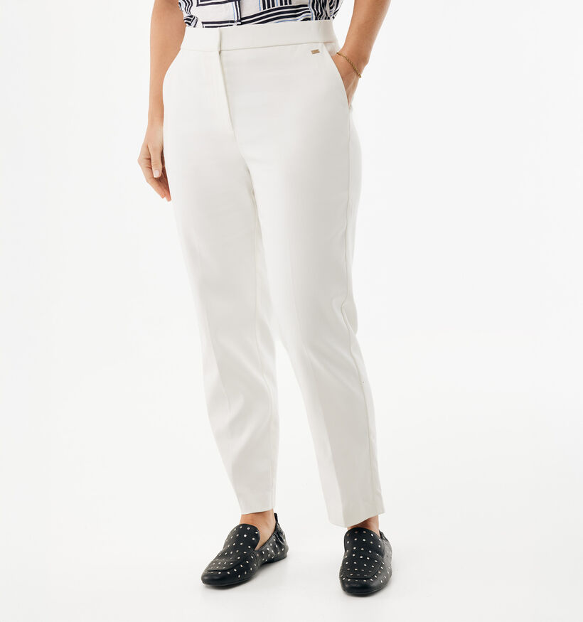 Mexx Cosmea Tapered Witte Broek voor dames (368535)