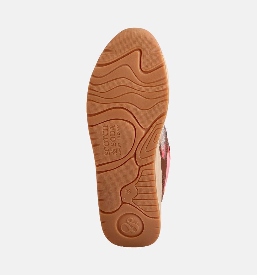 Scotch & Soda Celest Baskets en Marron pour femmes (359423) - pour semelles orthopédiques