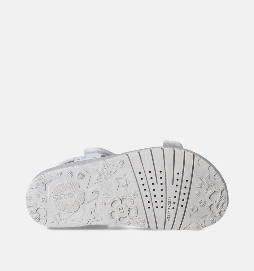 Geox Costarei Sandales en Blanc pour filles (356407)