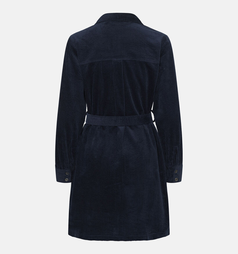 Culture Kalla Klay Robe Corduroy en Bleu fonc&eacute; pour femmes (377021)