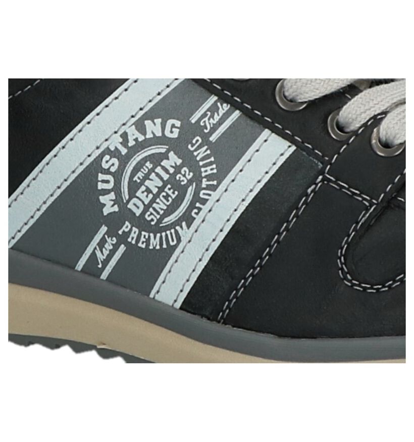 Zwarte Casual Schoenen Mustang in kunstleer (223650)