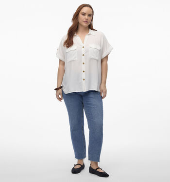 Vero Moda Curve Blouses Wit