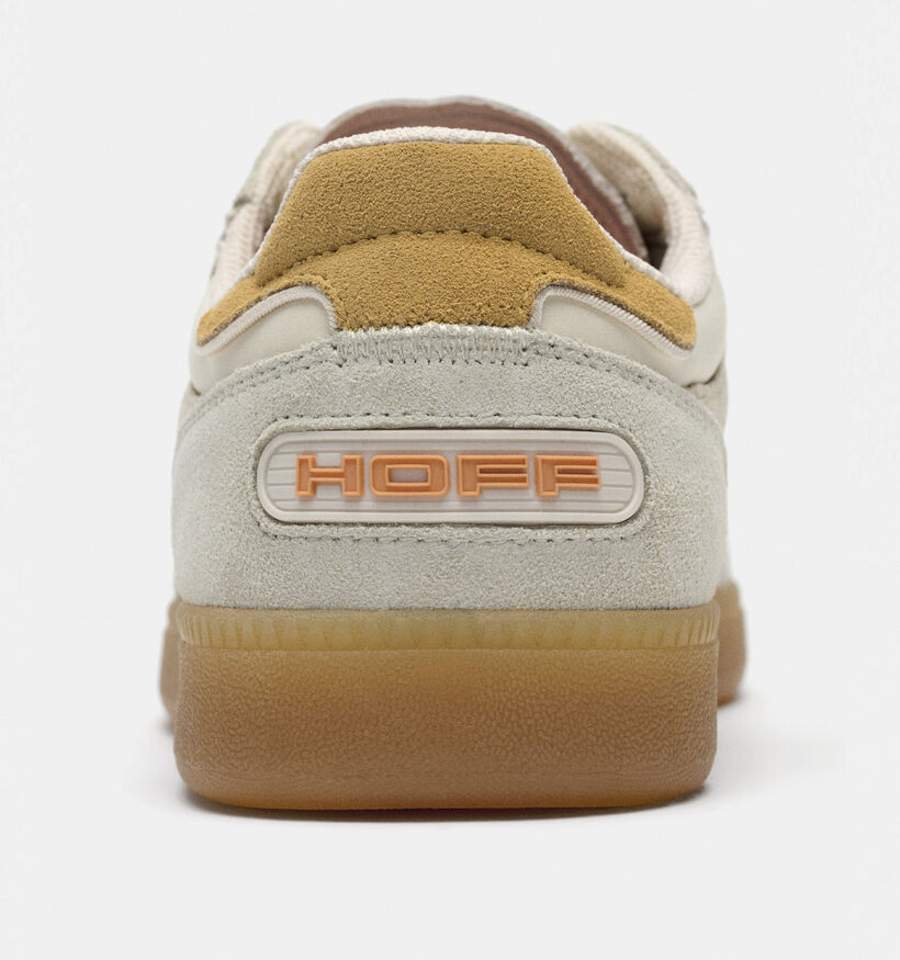 HOFF Park Donkerbeige Veterschoenen voor dames (367341) - geschikt voor steunzolen