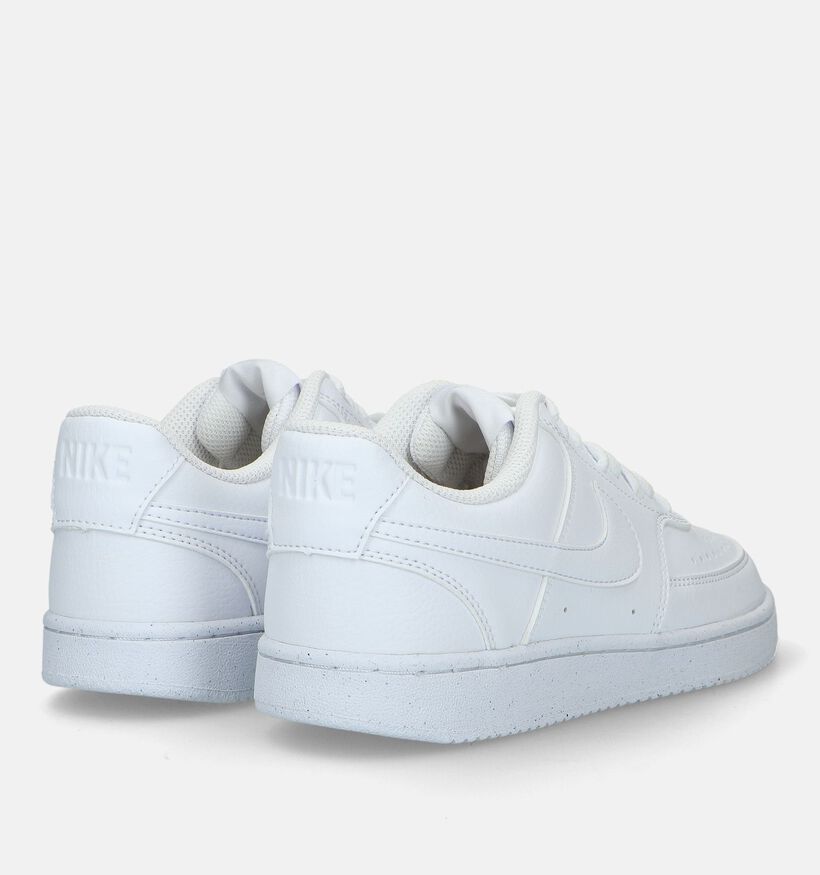 Nike Court Vision Baskets en Blanc pour femmes (324612)