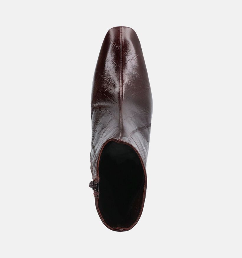 Laurent David Taty Bottines en Brun fonc&eacute; pour femmes (381276)
