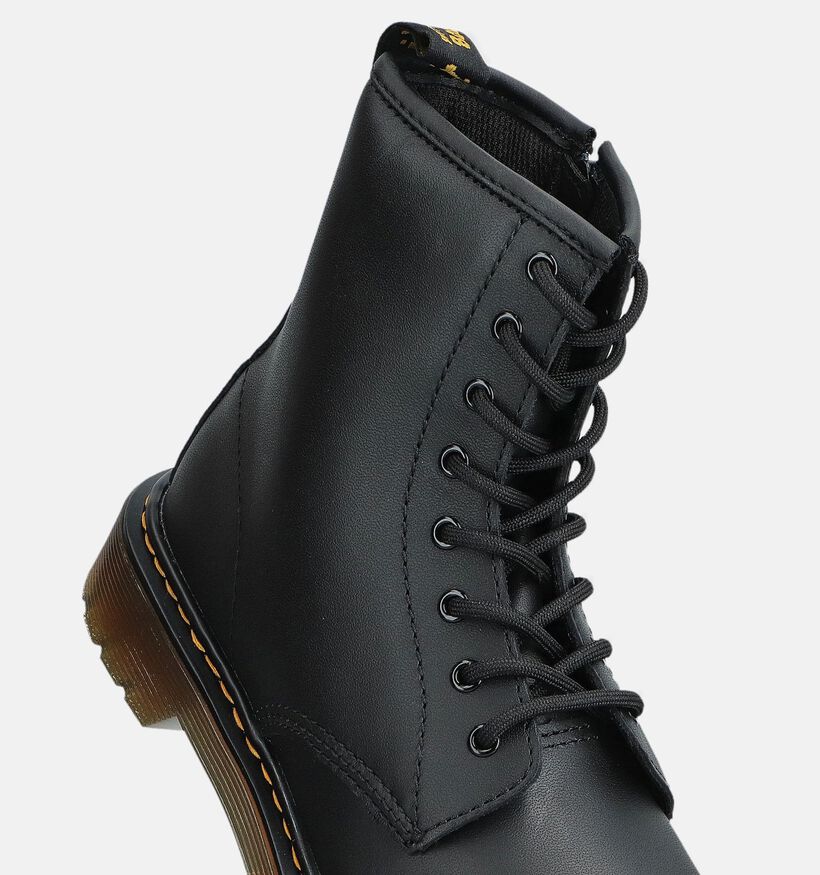 Dr. Martens 1460 Boots &agrave; lacets en Noir pour filles (375982)