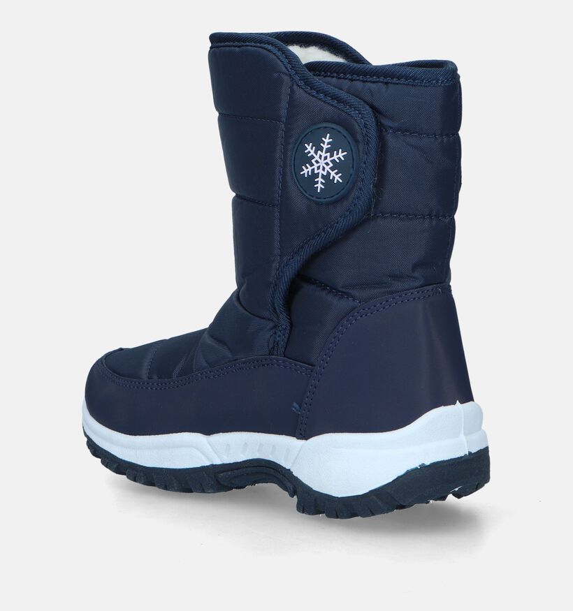 BBS Bottes de neige en Bleu pour filles, garçons (343873)