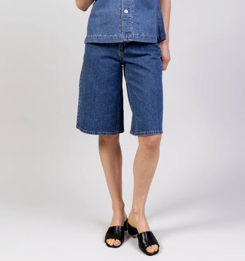 Pieces Broeken Blauw
