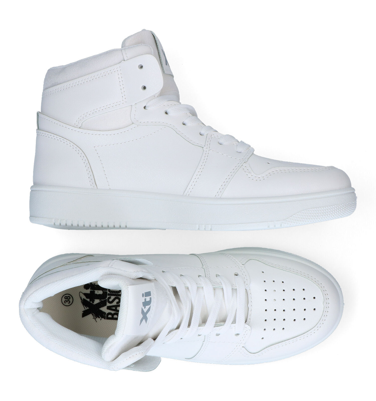 Witte hoge hotsell nike sneakers dames
