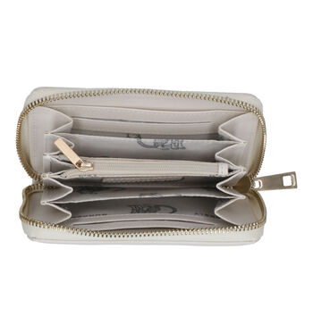 Burkely Portemonnees Zwart/Beige/Cognac/Taupe