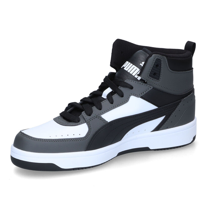 Puma Rebound Joy Baskets en Gris pour hommes (311249) - pour semelles orthopédiques