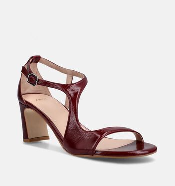 Zinda Sandalen Bruin/Bordeaux