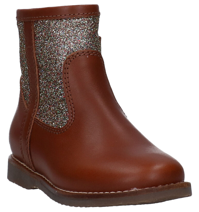 Beberlis Bottes courtes en Cognac pour filles (315678)