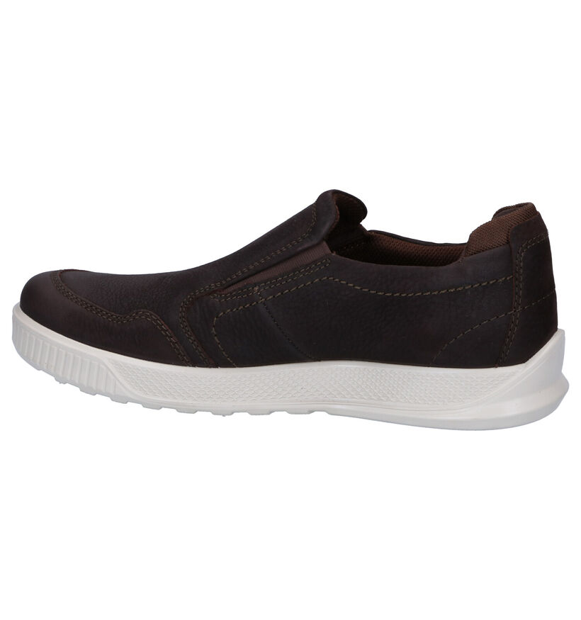 Ecco Byway Bruine Instappers in leer (295667)