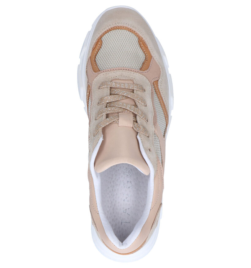 Tango Kady Fat Beige Sneakers in daim (275188)