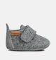 Bisgaard Baby Wool Grijze Pantoffels voor jongens, meisjes (364804)