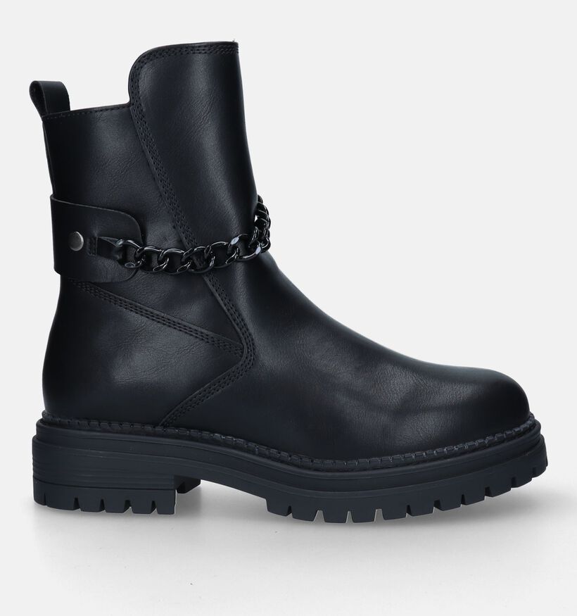 Signatur Zwarte Biker boots voor dames (329295)