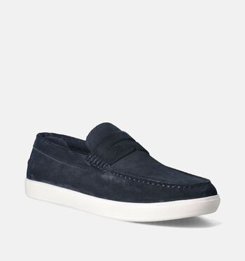 Geox Respira Chaussures plates Marron/Bleu
