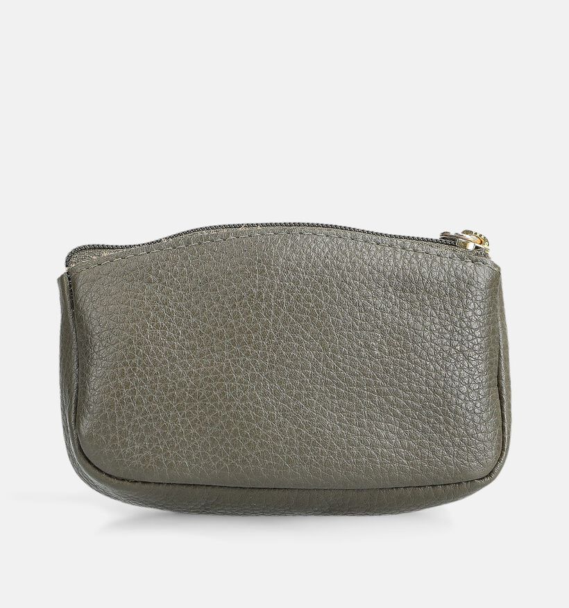 Crinkles Porte-monnaies zippé en Vert pour femmes (365754)