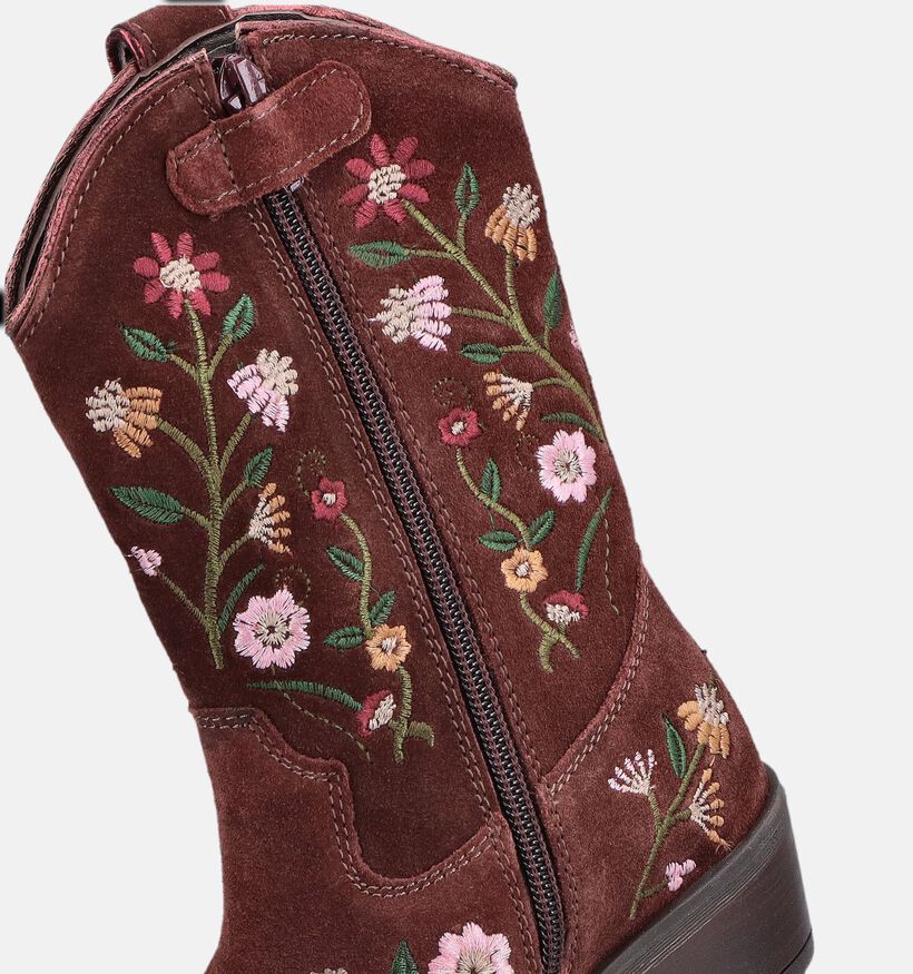 Little David Bordeaux Lange Laarzen met Rits voor meisjes (378831)