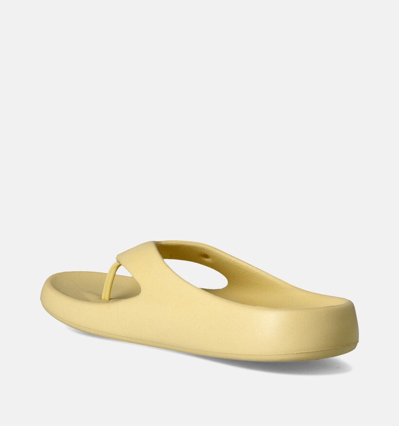 Tommy Hilfiger Gele Teenslippers voor dames (352620)