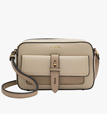 Crossbodytas beige L.Credi Crossbody tassen Beige