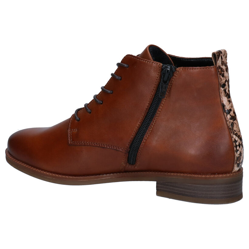 Remonte Cognac Bottines in leer (282746)